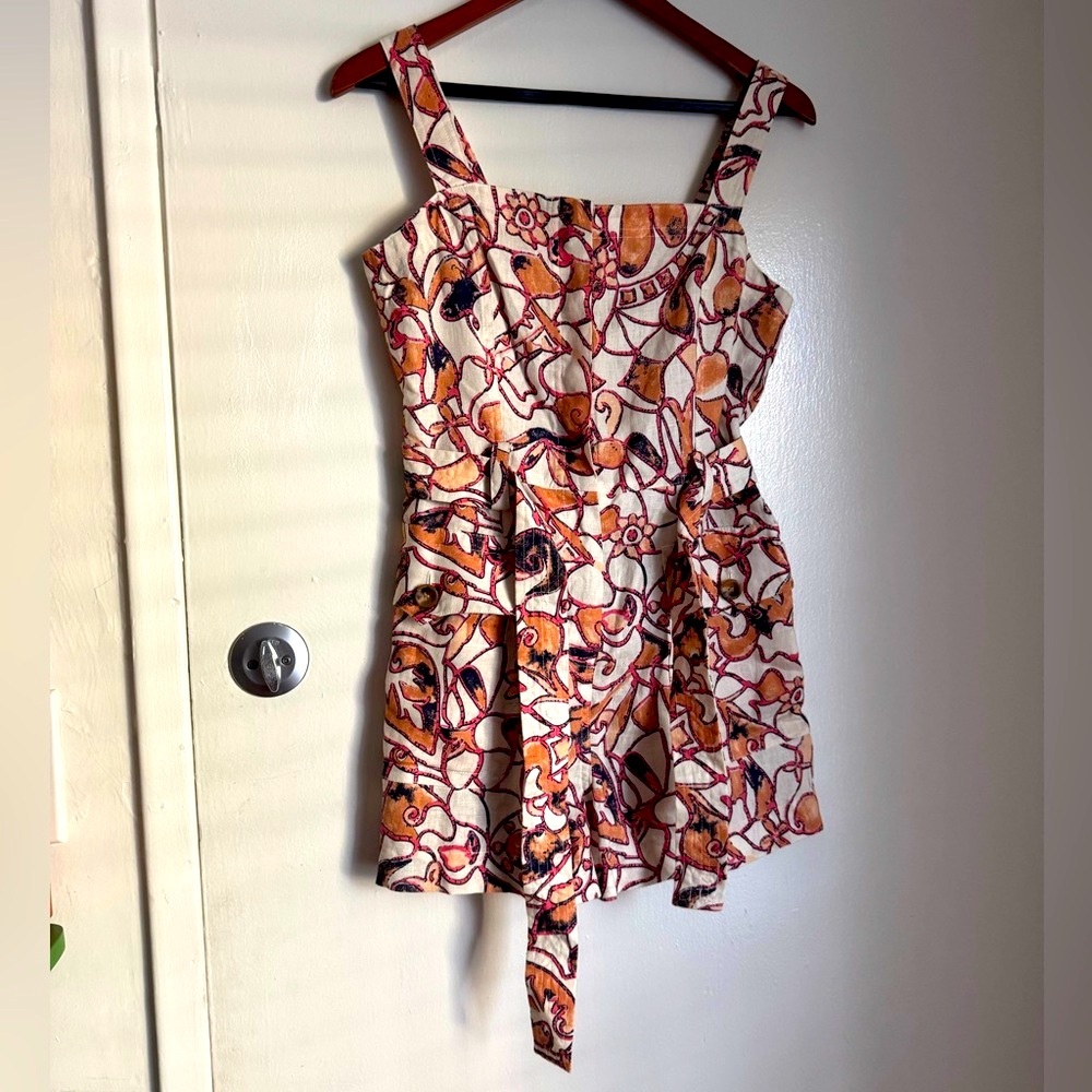 A.L.C. Multicolor Abstract Romper - Picture 4 of 13